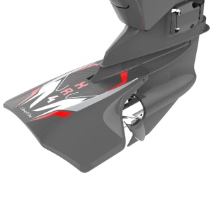 : Hydrofoil StingRay XR4 pentru motoare de 40 - 300 CP – Stabilizator nautic de înaltă performanță fabricat în SUA, nivel maxim de ridicare (Nivel 3), finisaj next-gen și montaj rapid în 2 șuruburi.