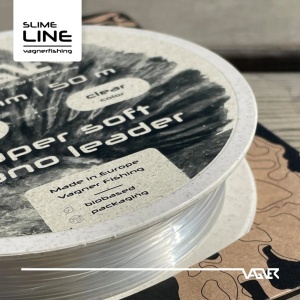 Înaintaș Monofilament Somn Vagner Super Soft Mono Leader, Clear, 50m