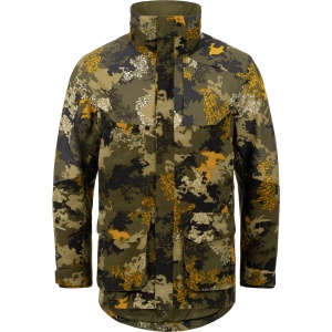 Jachetă impermeabilă și silențioasă de vânătoare bărbați Blaser Silence 2L Jacket Men în camuflaj Silence Camo.