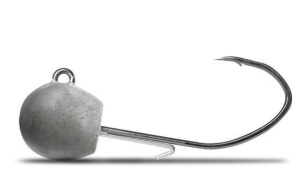 Jig VMC Bullet Jig Nickel nr. 5/0 cârlig oțel Vanadium cap hidrodinamic glonț