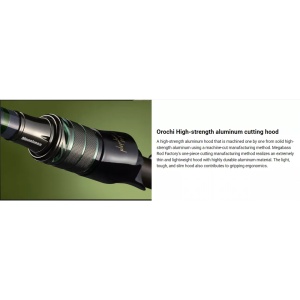 Lansetă Megabass Orochi X10 SP Medusa – 2.10m Light, 3.5–14g, acțiune Extra-Fast, construcție X10 Organic Fiber și maner ergonomic IES