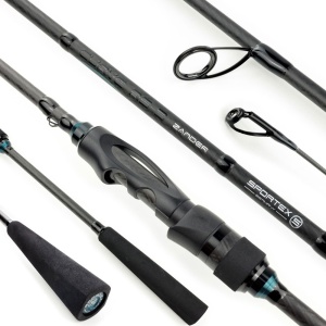 Lansetă Sportex Curve RS-3 Zander – blank Toray Carbon, acțiune Medium Fast, sensibilitate ridicată și control precis pentru pescuitul modern la biban și șalău.