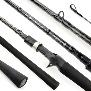 Lansetă Sportex Hydra RS3 Baitcast  – blank Toray T800 ultra-rapid, sensibilitate ridicată, inele Seaguide SIC și control excelent pentru pescuitul modern la răpitori