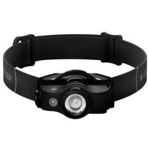 Lanterna frontala Ledlenser MH4 Black 400 lumeni cu incarcare magnetica