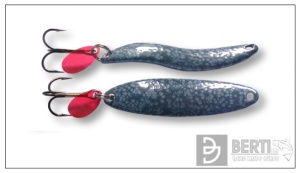 Linguriță Oscilantă Berti Taifun Paint Fara Amprenta Nr.1 53mm 7g Hammered Shad