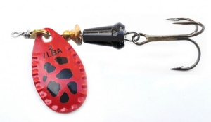Lingurita Rotativa Ilba Spark Color Red/Black Nr1 3g - Img 2