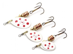 Lingurita rotativa Ilba Tondo Pearl/Red Nr1 3g - Img 5