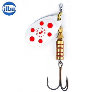 Lingurita rotativa Ilba Tondo Pearl/Red Nr2 5g