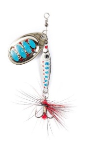 Lingurita rotativa Lucky John Trian Blade Round 6g 003