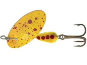 Lingurita rotativa Panther Martin Classic Pattern #2 Yellow Speckled