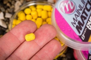 Mainline Match Dumbell Wafters 6mm 50ml White Cell - Img 3