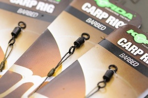 Montura Korda Carp Rig Dark Matter Wide Gape + Free Extenda Stops, 1buc/blister - Img 4
