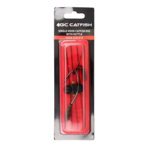 Montura Somn GC Single Hook Catfish Rig Cu Rattle 6/0 - Img 2