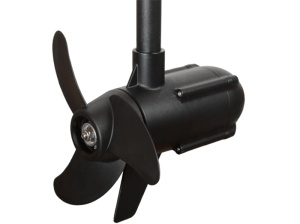 Motor electric Haswing Protruar V2 65lb Brushless, cu afișaj digital LED, motor silențios brushless, digital maximizer și elice cu 3 pale, ideal pentru trolling și pescuit de durată.