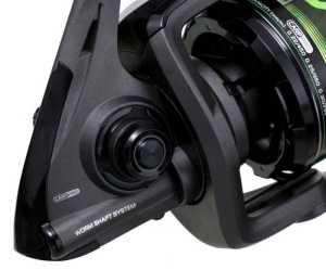 Mulineta Carp Pro D-Carp 5500 cu tambur Long Cast și mecanism endless screw pentru pescuit method feeder la distanță