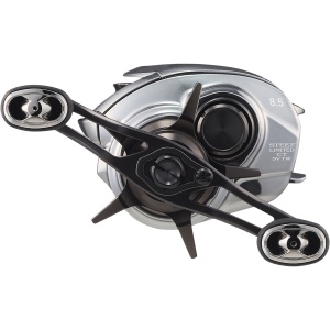 Mulineta casting Daiwa 25 Steez Limited CT SV TW 70XHL detaliu tambur G1 și corp magneziu