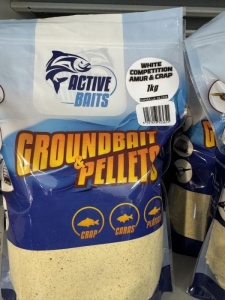 Nada Active Baits Groundbait & Pellets White Competition – Amur & Crap 1kg