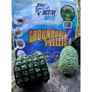 Nada Active Baits Salbatic Groundbait & Pellets Scoica & Capsuna & Usturoi 800g - Img 3