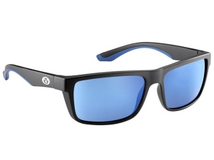 Ochelari Polarizati Flying Fisherman Streamer Matte Tortoise Black Smoke Blue Mirror