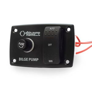 Panou Electric Pompa Santina Albin Pump Marine 12V/24V cu 3 Pozitii