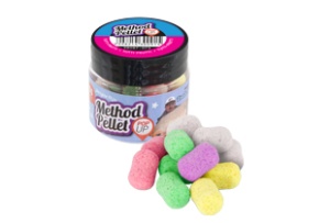 Pelete flotante Benzar Pop Up Method Pellet – dumbell-uri intens aromate pentru monturi method feeder, ideale pentru prezentări echilibrate și pescuit selectiv la crap