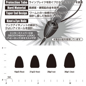 Plumbi Decoy DS-5H Type Bullet Heavy - Img 3