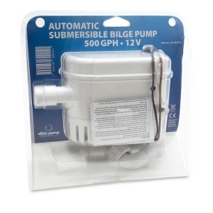 Pompă de Santină Automată Albin Pump Marine 500GPH, 12V