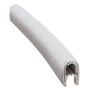 Profil Închidere Margini din PVC Ranforsat cu Inox, Semi-Flexibil