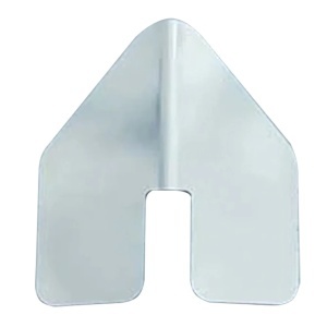 Protecție Provă Inox Mică Gator Guards BowShield 15.2 x 16.5 cm, Inox 316, Adeziv Poliuretanic