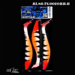 Relax Kopyto Tiger 15cm, 30g, Naluci Soft Stiuca Somn, 3buc/blister Culoare TG001ORR