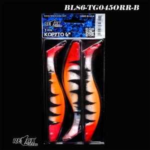 Relax Kopyto Tiger 15cm, 30g, Naluci Soft Stiuca Somn, 3buc/blister Culoare TG045ORR