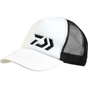 Sapca Daiwa Matelasse Mesh Black-Wite