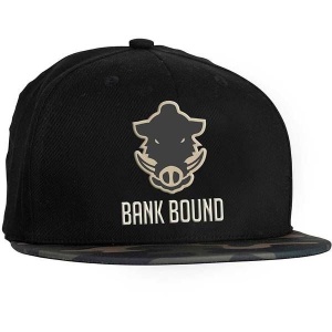 Sapca Prologic Bank Bound Flat Bill Negru/Camo - Img 3