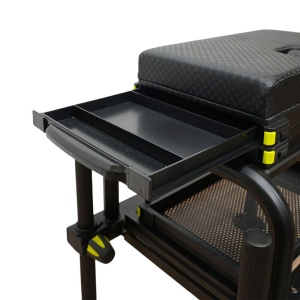Scaun modular TEOS Seatbox TS3 D36 cu picioare telescopice și platformă antiderapantă.