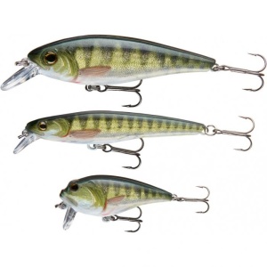 Set 3 voblere Cormoran Realfish Perch 5.5 7 7.8cm