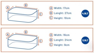 Set Borseta si Bac Nada PVC Colmic Scorpion 350 + Falcon 250 - Img 2