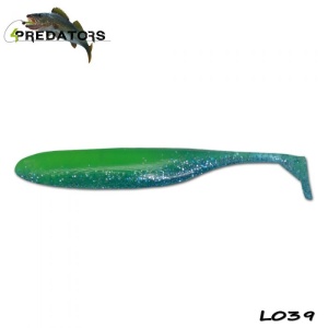 Shad 4Predators Finesse Impact 10cm Caribbean Blue