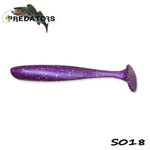 Shad 4Predators Slim Shad, 9cm, Hot Purple