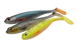 Shad DAM Effzett Shadster Slim 8.5cm Spotlight Glow UV - Img 3
