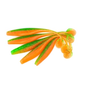 Shad soft Fast Strike Huky Kuky 13.5cm 5bucati plic blister rigid pentru salau si stiuca.