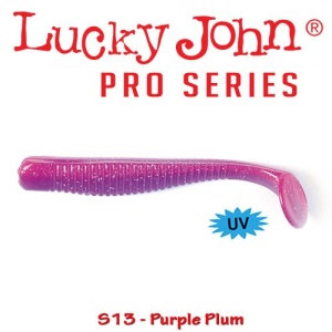 Shad Lucky John Long John 10.5cm Purple Plum