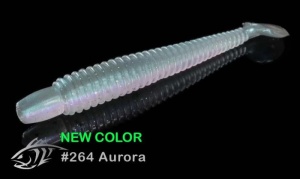 Shad Lunker City Swimming Ribster 10cm 264 Aurora