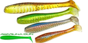 Shad Pontoon21 Awaruna DUN 8.9cm 5buc/plic 4223 - Img 8
