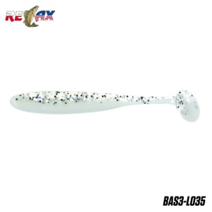 Shad Relax Bass Laminat Blister 8.5cm 4buc/plic L035