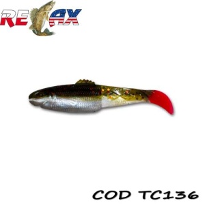 Shad Relax Diamond Tricolor 6.2cm 2g 10buc/plic TC136