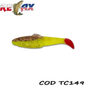 Shad Relax Diamond Tricolor 7.5cm 10buc/plic TC149