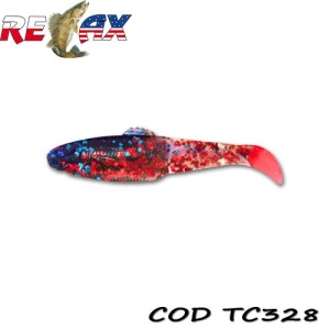 Shad Relax Diamond Tricolor 7.5cm 10buc/plic TC328