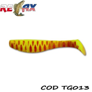 Shad Relax Kopyto 10cm 4L Tiger TG013