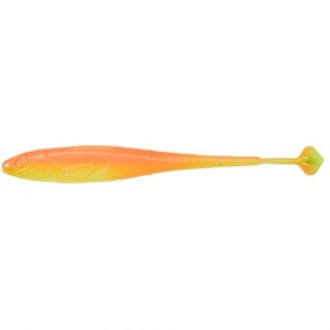 Shad Sensas Illex Magic Finess 7.7cm 12buc/plic Orange/Chartreuse