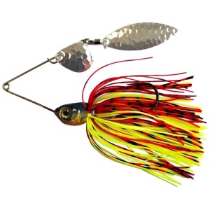 Spinerbait Berti Shallow Killer Clorado/Salcie 11g Rosu/Negru/Chartreuse